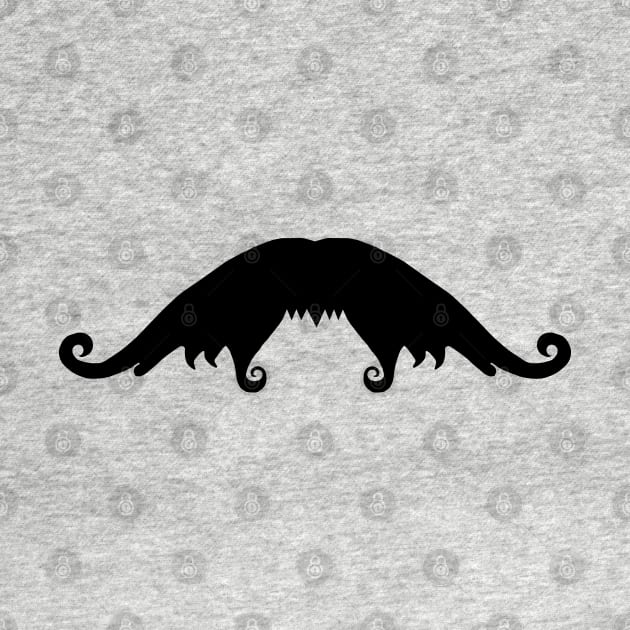 Fancy Black Mustache by BlakCircleGirl